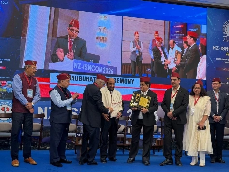 Dr. (Prof.) A.K. Bhalla on being honoured with the Lifetime Achievement Award